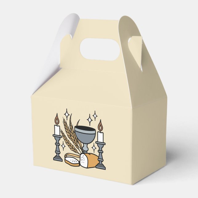 Caixinha De Lembrancinhas Spiritual Faith and Grace – Uplifting Christian (Frente)