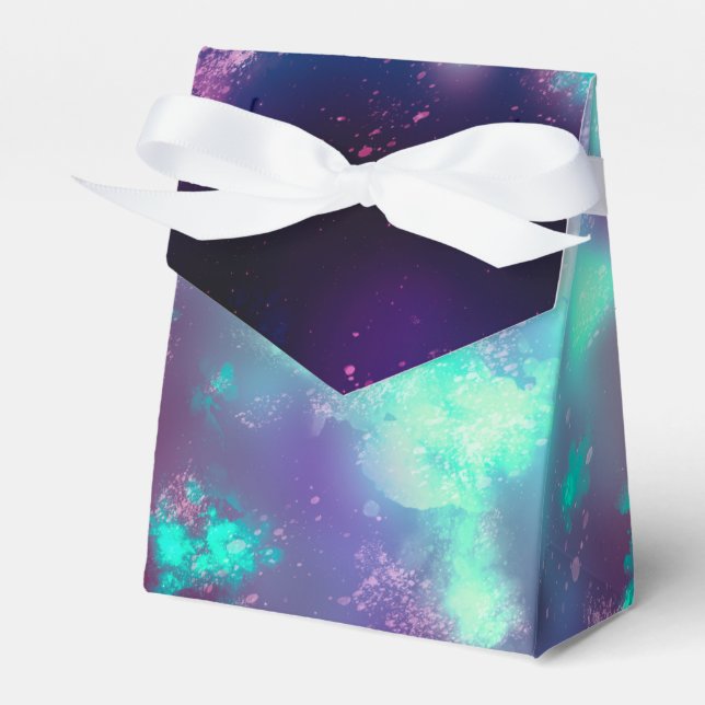 Caixinha De Lembrancinhas Starry night sky Neon Lights Box (Frente)