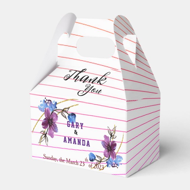 Caixinha De Lembrancinhas Stick from Purple (Frente)