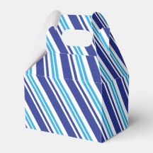 Stripe de menta Azul