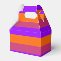 Stripes de púrpura, laranja e rosa