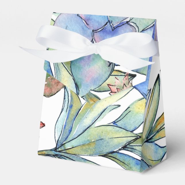 Caixinha De Lembrancinhas Suculentes (Frente)