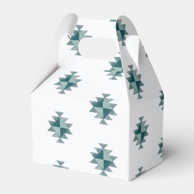 Caixinha De Lembrancinhas sudoeste azul (Frente)