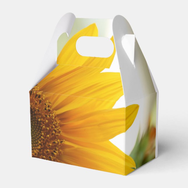 Caixinha De Lembrancinhas Summer Sunflower Favor Box (Frente)