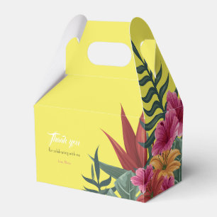 Caixinha De Lembrancinhas Summer Tropical Birthday Favor Box