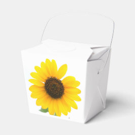 Caixinha De Lembrancinhas Sunny Sunflower Treat Box