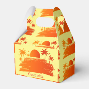 Caixinha De Lembrancinhas Sunrise de Praia Sunset Thunder_Cove