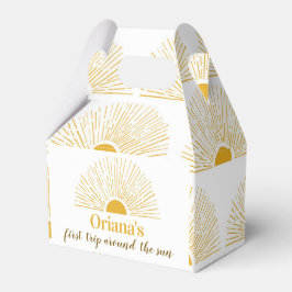 Caixinha De Lembrancinhas Sunshine Birthday Favor Box