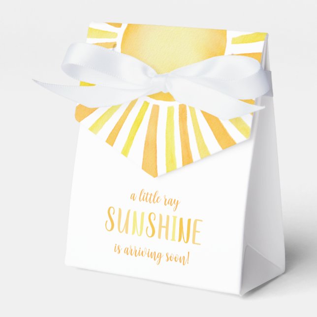 Caixinha De Lembrancinhas sunshine Favor Box (Frente)