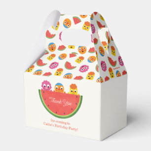 Caixinha De Lembrancinhas Super Simples Partido Noodle & Pals Watermelon
