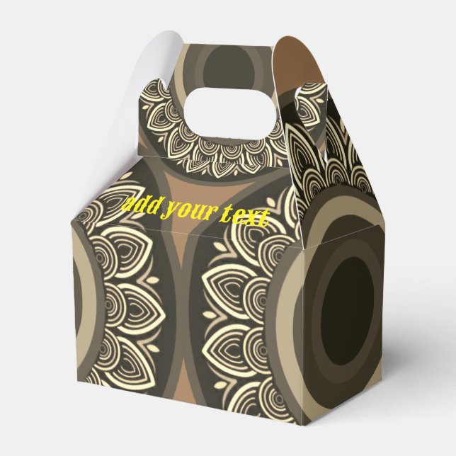 Caixinha De Lembrancinhas Suprimentos para pequenas empresas > Exibe e embal (Frente)