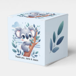 Caixinha De Lembrancinhas Sweet Baby Koala - Favor Boxes