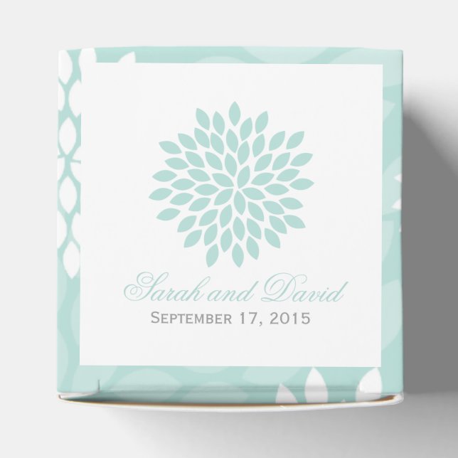 Caixinha De Lembrancinhas Sweet Dahlias Wedding (Topo)