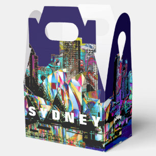 Caixinha De Lembrancinhas Sydney, Austrália em grafite