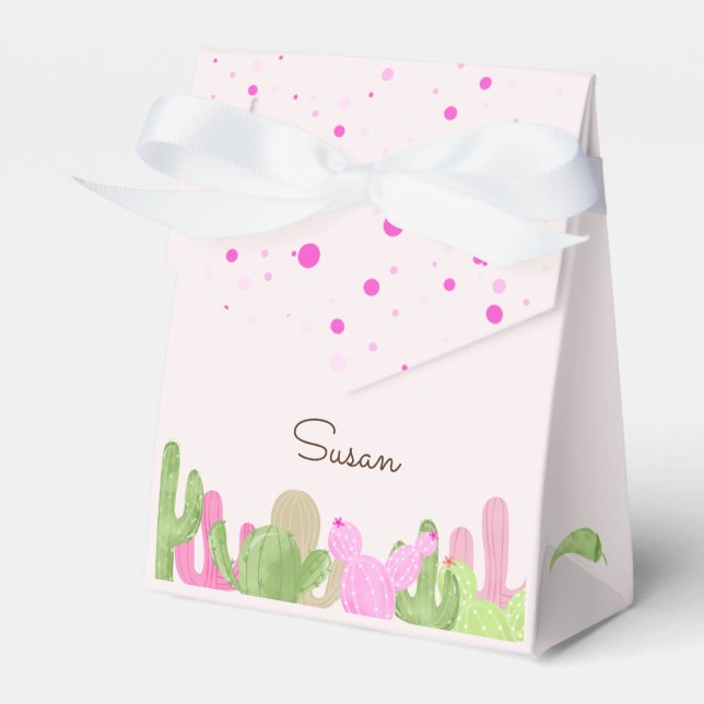 Caixinha De Lembrancinhas Taco sobre diversão de festa mexicana (Frente)