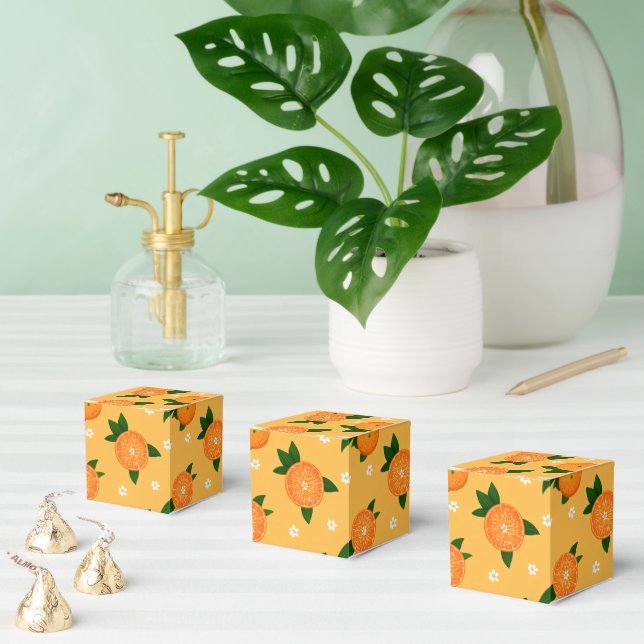 Caixinha De Lembrancinhas Tangerinas de Verão (Múltiplo)