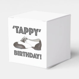 Caixinha De Lembrancinhas Tappy Happy Birthday Dance Teacher Tap Calçado