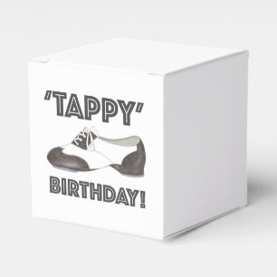 Caixinha De Lembrancinhas Tappy Happy Birthday Dance Teacher Tap Calçado