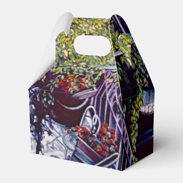 Caixinha De Lembrancinhas Tarde veneziana (Frente)