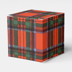 Caixinha De Lembrancinhas Tartan real do Scottish da xadrez do clã de