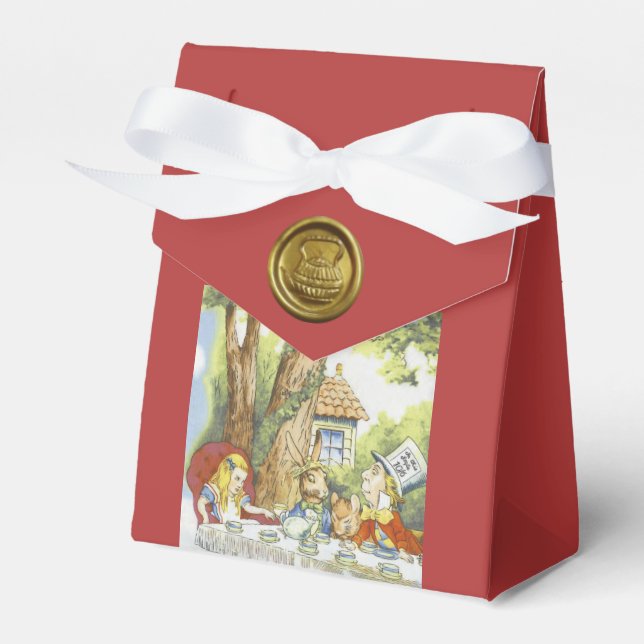 Caixinha De Lembrancinhas Tea Party 1 (Frente)