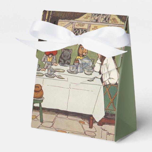 Caixinha De Lembrancinhas Tea Party 3 (Frente)