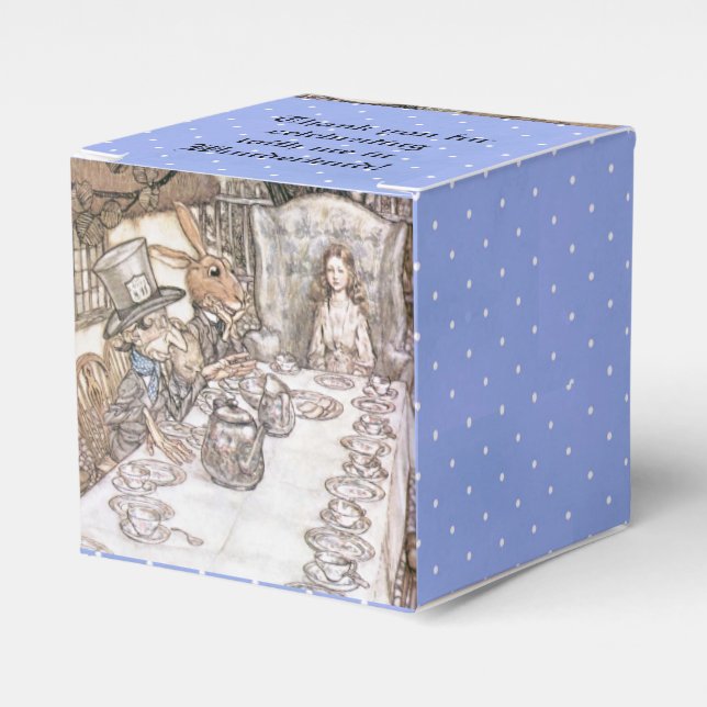 Caixinha De Lembrancinhas Tea Party 6 (Frente)