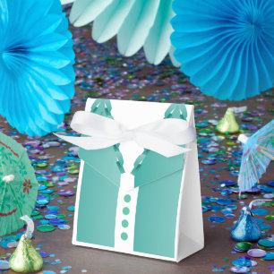 Caixinha De Lembrancinhas Teal Formal Bridesmaid 🎀 Madrinha de casamento