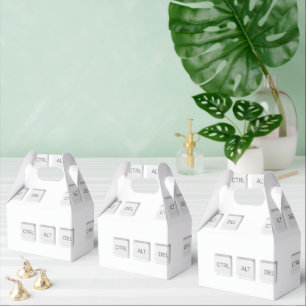 Caixinha De Lembrancinhas Teclado do computador DEL CTRL ALT ALT do Slippery