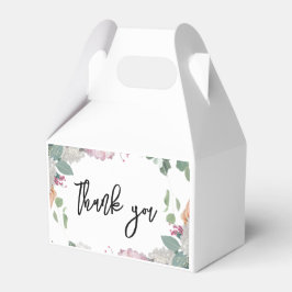 Caixinha De Lembrancinhas Tema de Casamento Floral