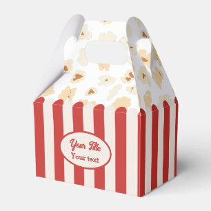 Caixinha De Lembrancinhas Tema de Festa de aniversário do Popcorn Movie Part