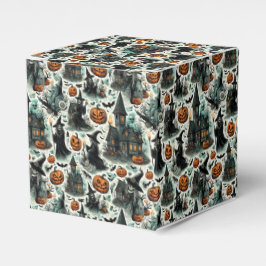 Caixinha De Lembrancinhas Tema de Halloween Assombrado