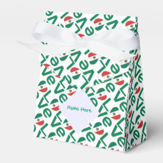 Caixinha De Lembrancinhas Tenda Personalizada Verde com Azulejos LOVE Mexica