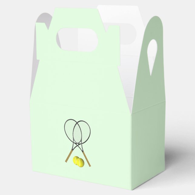 Caixinha De Lembrancinhas Tênis Doubles Green (Aberto)
