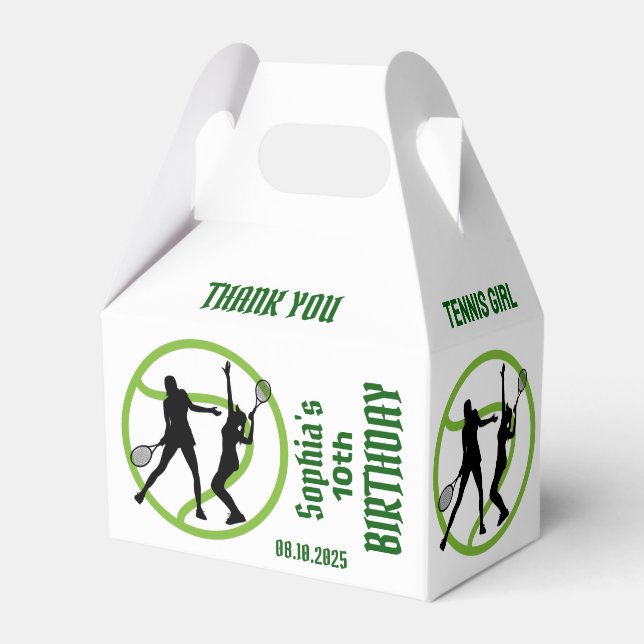 Caixinha De Lembrancinhas Tênis Player Girl, Birthday Girl Favor Box (Frente)