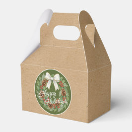 Caixinha De Lembrancinhas Terra Clássica de dezembro com Feriado de Arco Bra