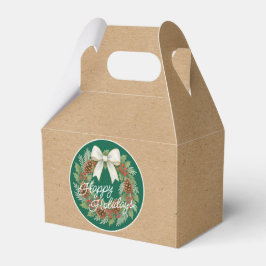 Caixinha De Lembrancinhas Terra Clássica de dezembro com Feriado de Arco Bra