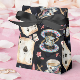 Caixinha De Lembrancinhas Terra Maravilha Alice Pattern