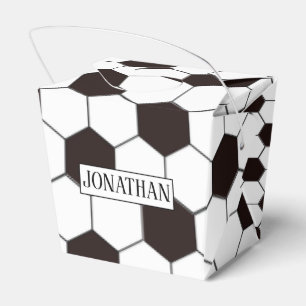 Caixinha De Lembrancinhas Teste padrão   Customisable do futebol do futebol