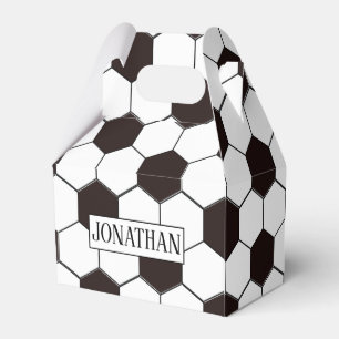 Caixinha De Lembrancinhas Teste padrão   Customisable do futebol do futebol