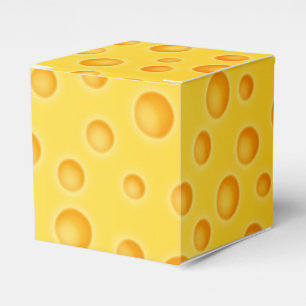 Caixinha De Lembrancinhas Teste padrão da textura de Cheezy do queijo suí