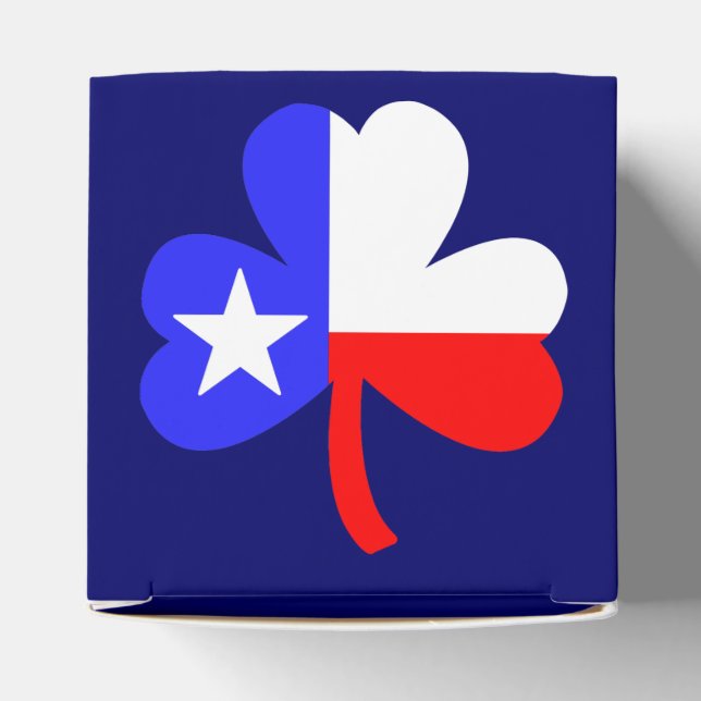 Caixinha De Lembrancinhas Texas Clover Favor Box (Topo)