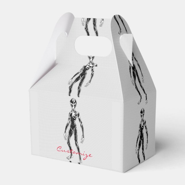 Caixinha De Lembrancinhas Thunder_Cove da Alienígena OFO (Frente)