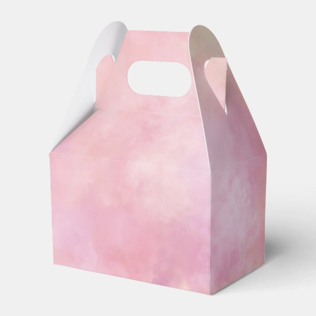 Caixinha De Lembrancinhas Tie Tie Dye Rosa (Frente)