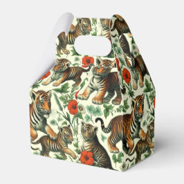 Caixinha De Lembrancinhas Tigre de Bebê Cinto sem Costura