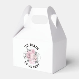 Caixinha De Lembrancinhas Til Death Nos Parte