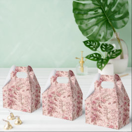 Caixinha De Lembrancinhas Toile Francesa Pastel