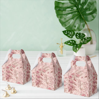 Caixinha De Lembrancinhas Toile Francesa Pastel