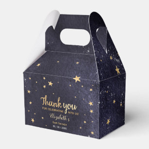 Caixinha De Lembrancinhas Tomada de babyshower unisex com cor de água brilh