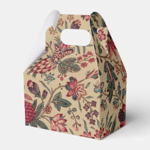 Caixinha De Lembrancinhas Trabalho de Agulha Antigo Floral Vintage para Móve